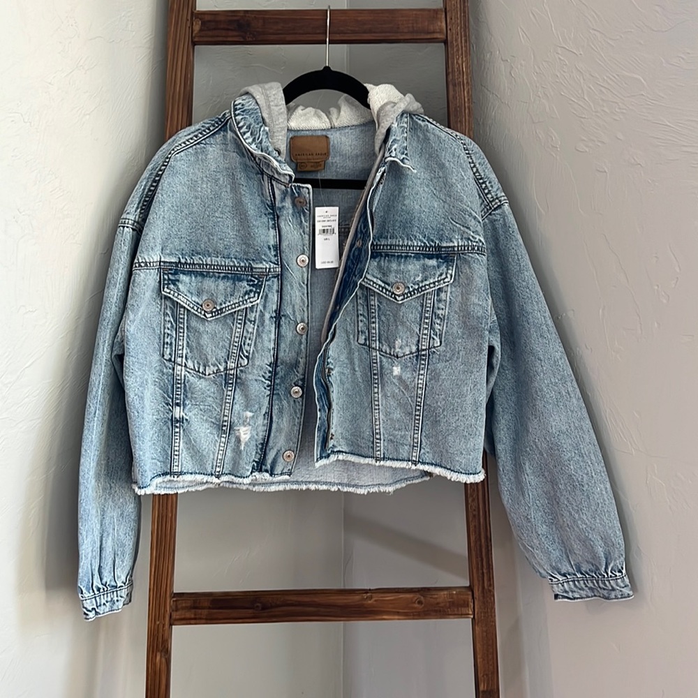 Cropped Denim Jacket